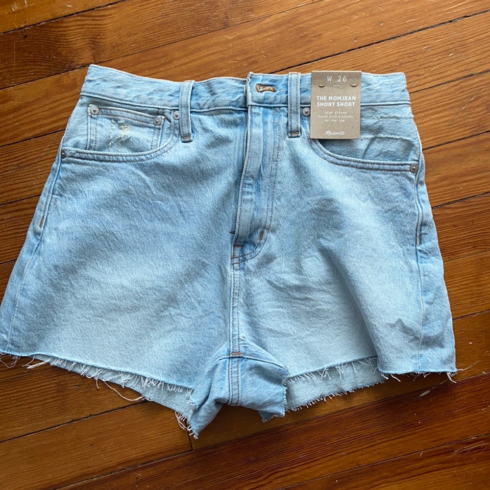 Mom jean shorts